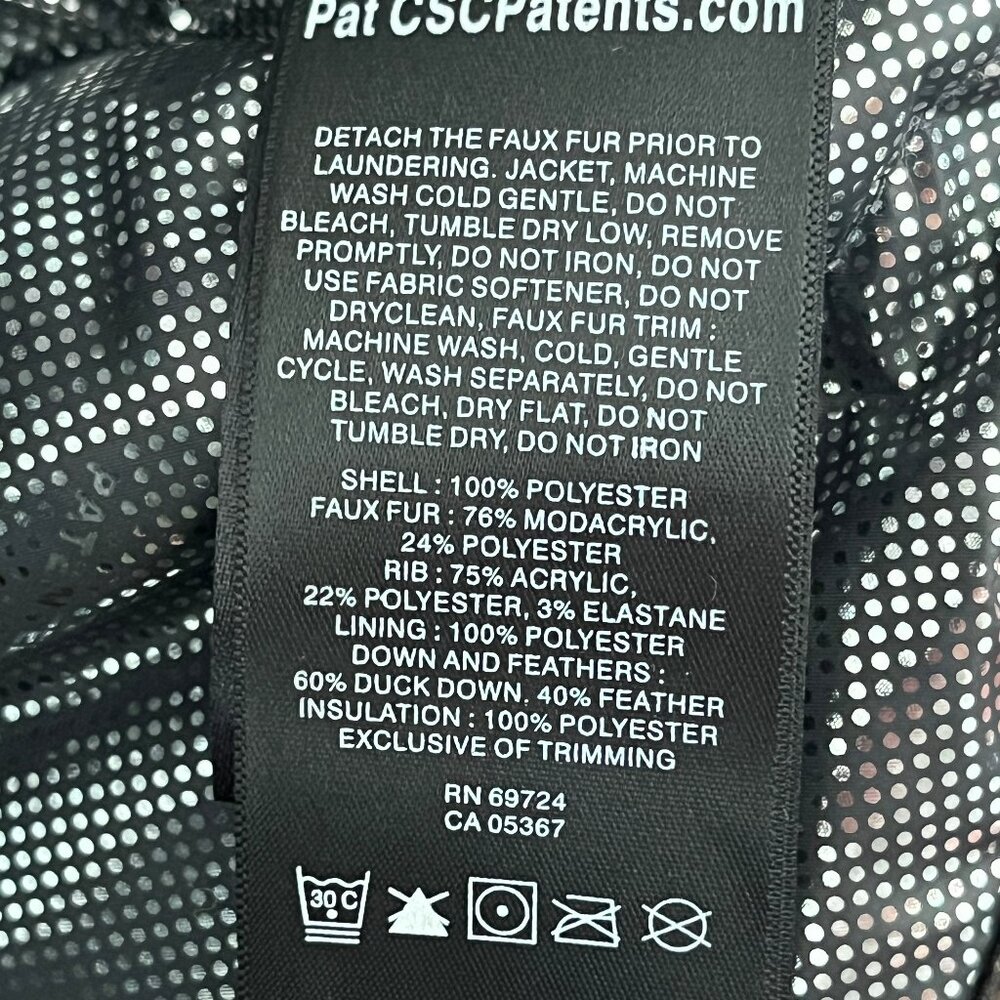 Columbia Barlow Pass 550 TurboDown Peatmoss Camo Green Coat Medium LN - Picture 12 of 13